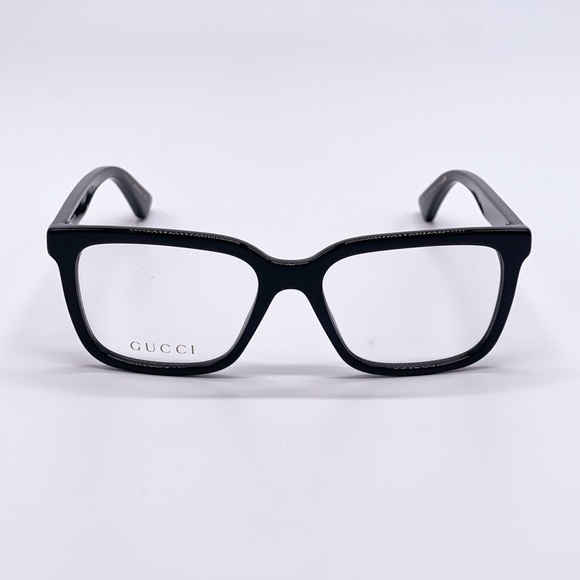 NEW GUCCI GG0160O 001 EYEGLASSES GUCCI GG01600 BLACK EYEWEAR - Picture 8 of 14